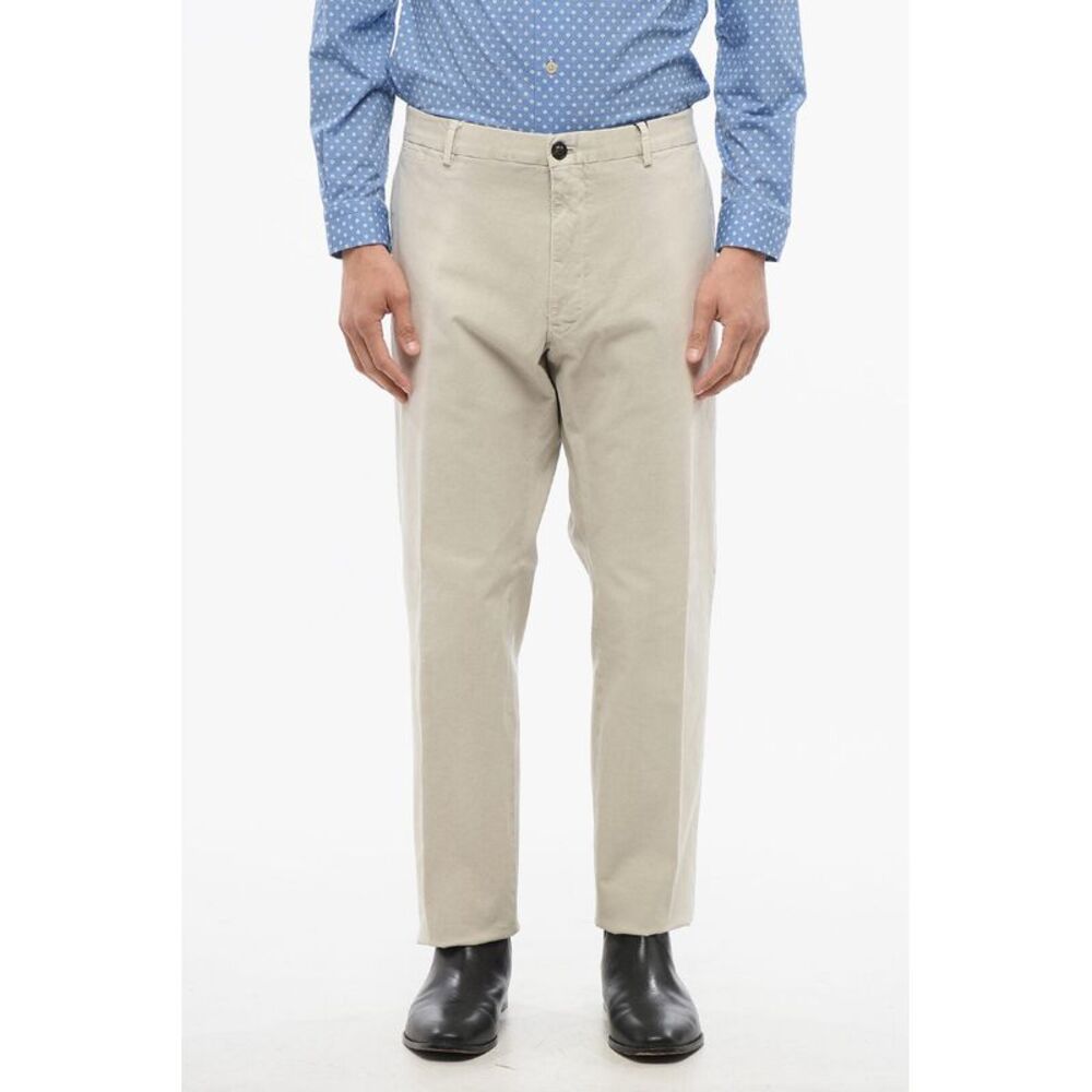 Textured Slim-Fit Chinos